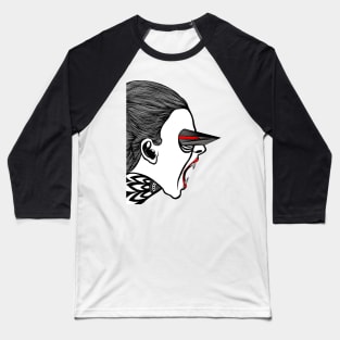 Possessed Vampire Eyes Baseball T-Shirt